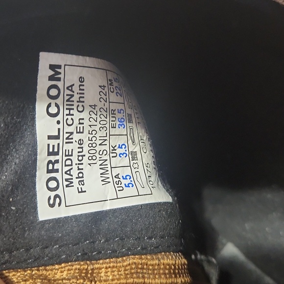 Sorel Joan of Arctic™ Wedge II Chelsea Boot Camel brown Size 5.5 - Picture 7 of 14